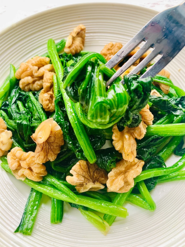 菠菜核桃仁
